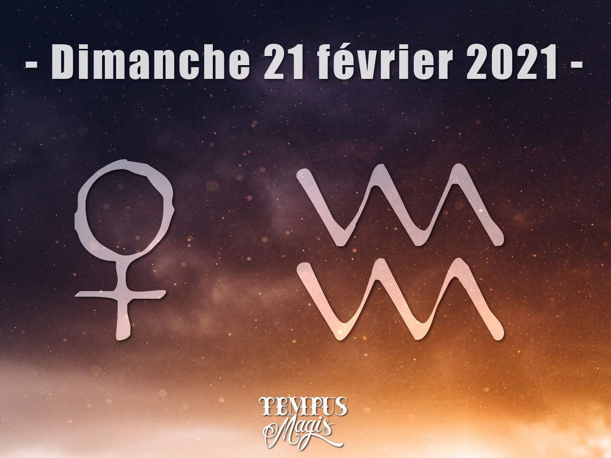 Vénus en Verseau 2021