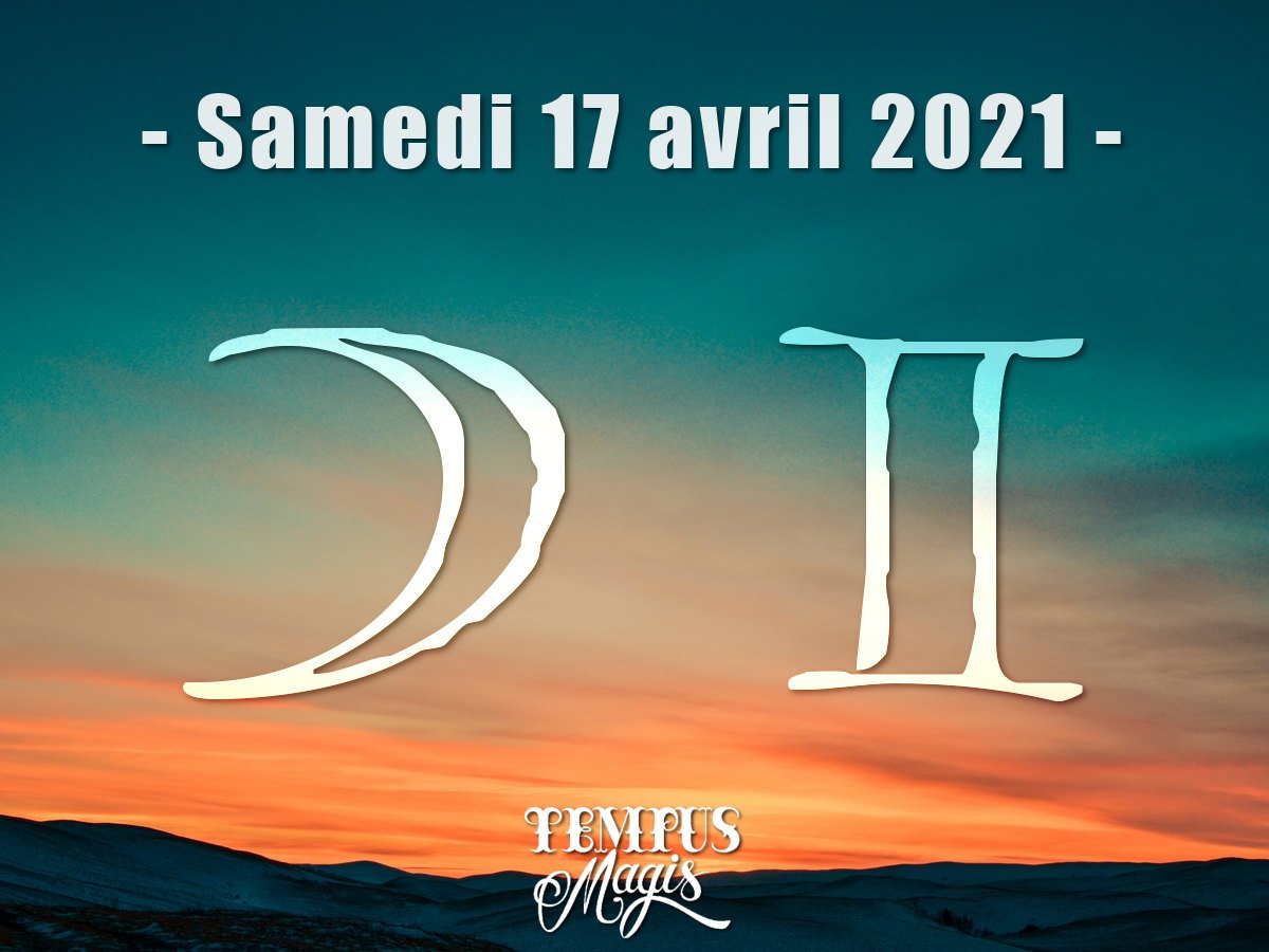 Lune en Gémeaux avril 2021