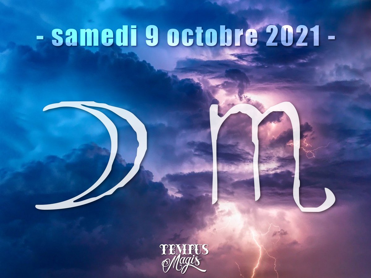 Lune en Scorpion octobre 2021