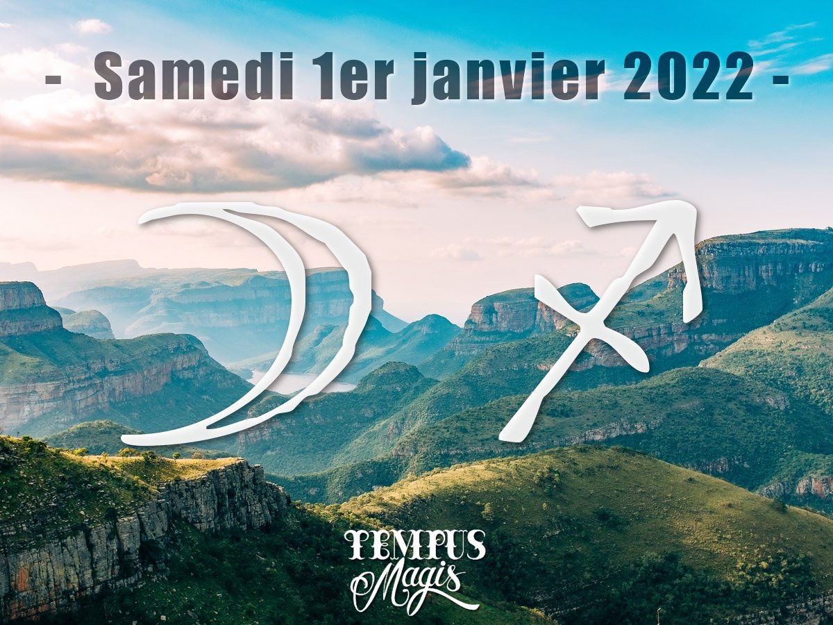 Lune en Sagittaire janvier 2022