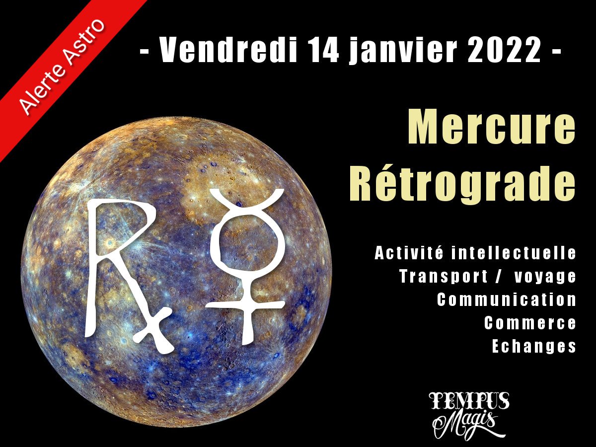 Mercure rétrograde janvier 2022