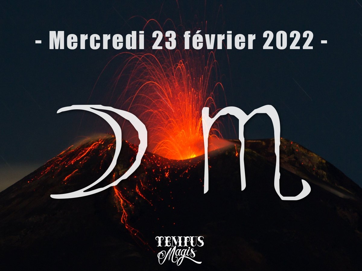 Lune en Scorpion février 2022