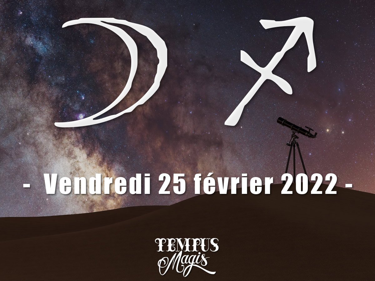 Lune en Sagittaire février 2022