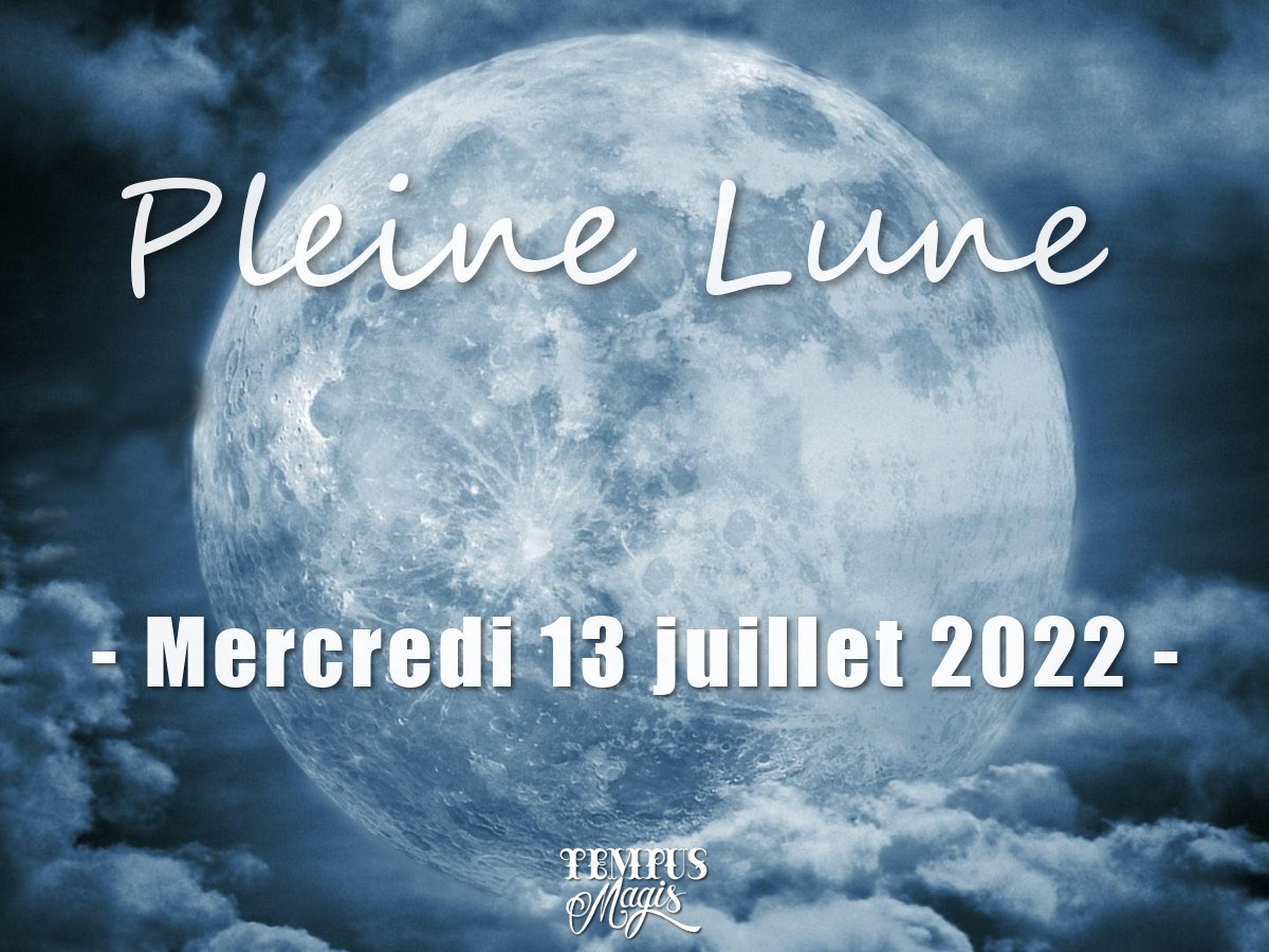 Pleine Lune juillet 2022