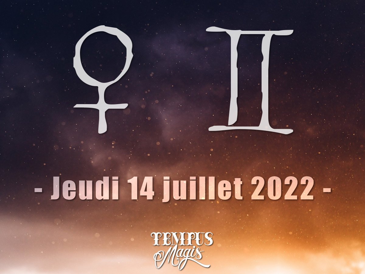 Vénus en Gémeaux 2022