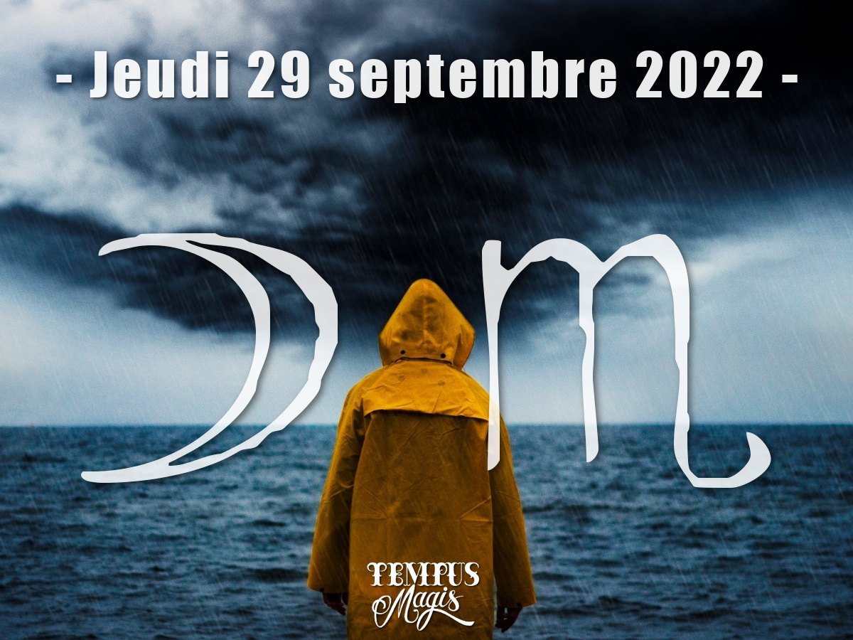 Lune en Scorpion septembre 2022