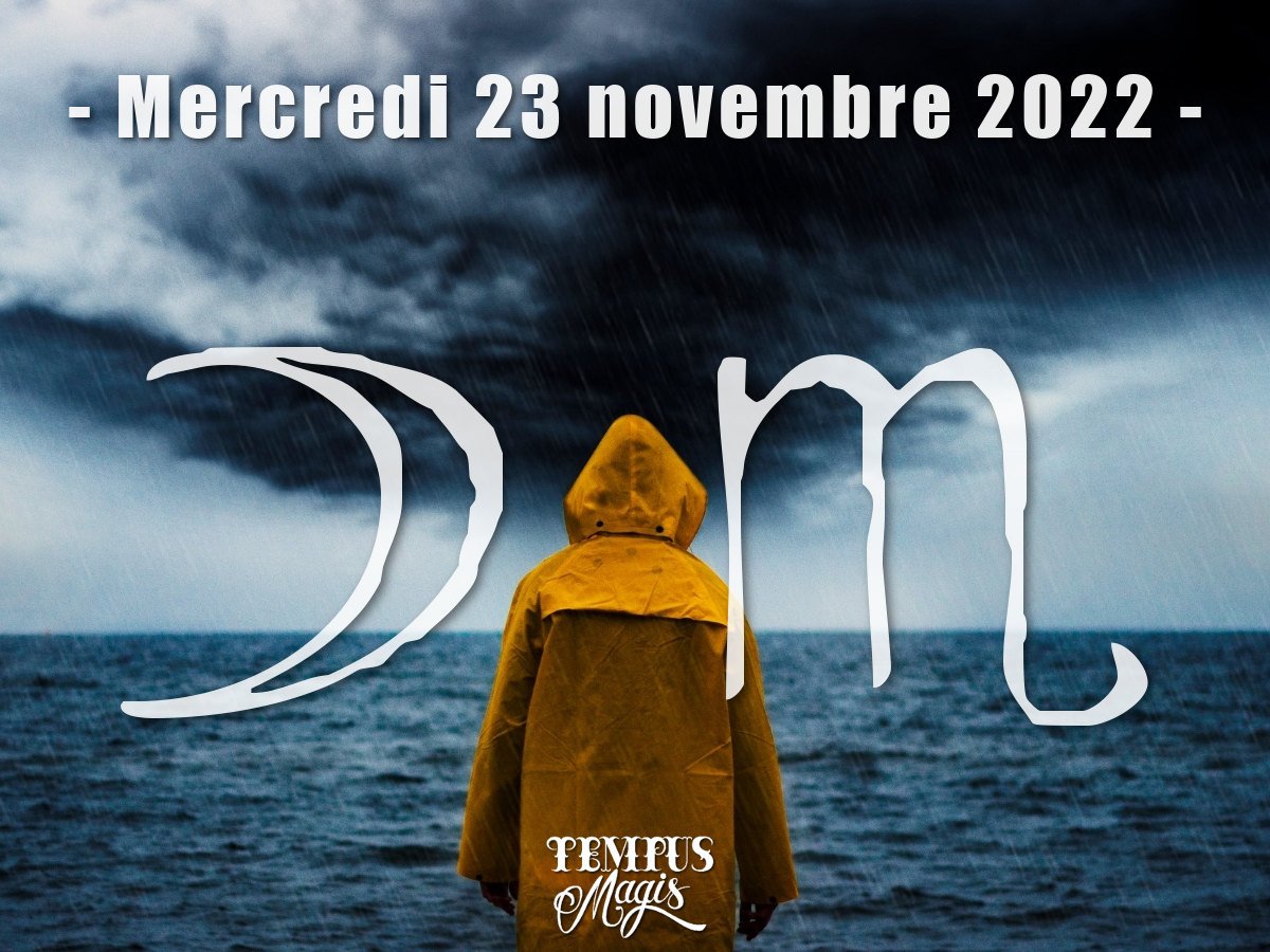 Lune en Scorpion novembre 2022