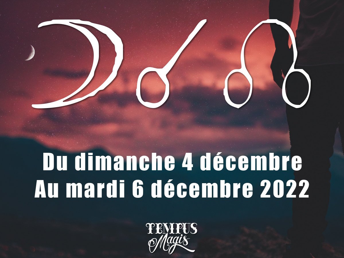 Conjonction Lune / Noeud lunaire Nord décembre 2022