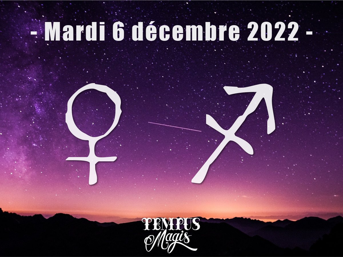 Vénus en Sagittaire décembre 2022