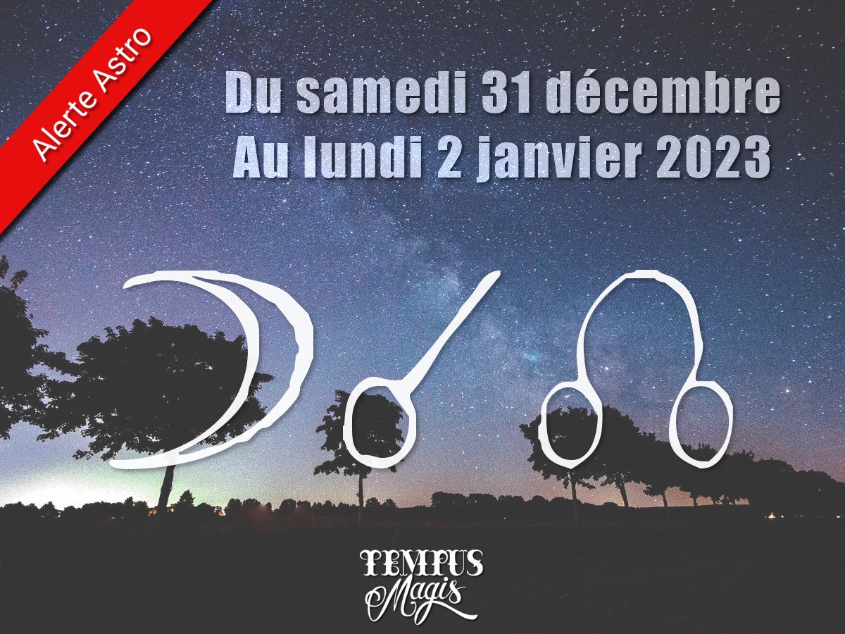 Conjonction Lune / Noeud lunaire Nord décembre 2022