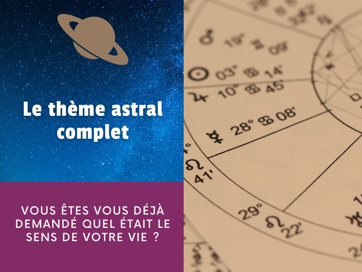 Thème astral complet