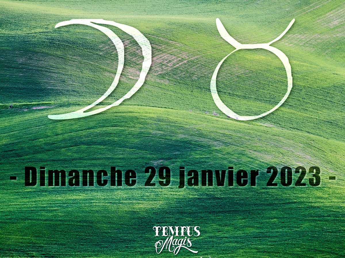 Astrologie sidérale : Lune en Taureau janvier 2023