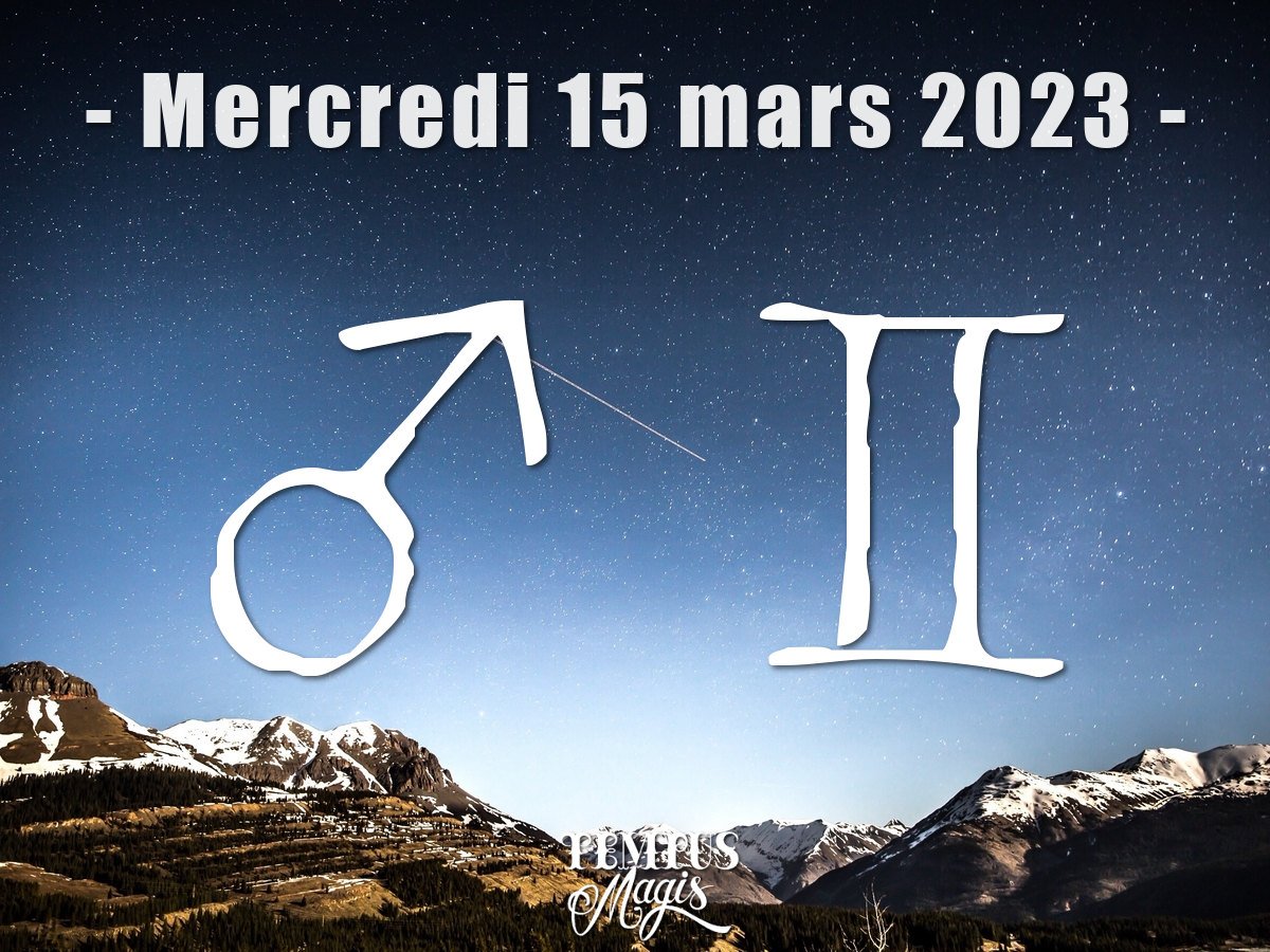 Astrologie sidérale : Mars en Gémeaux 2023