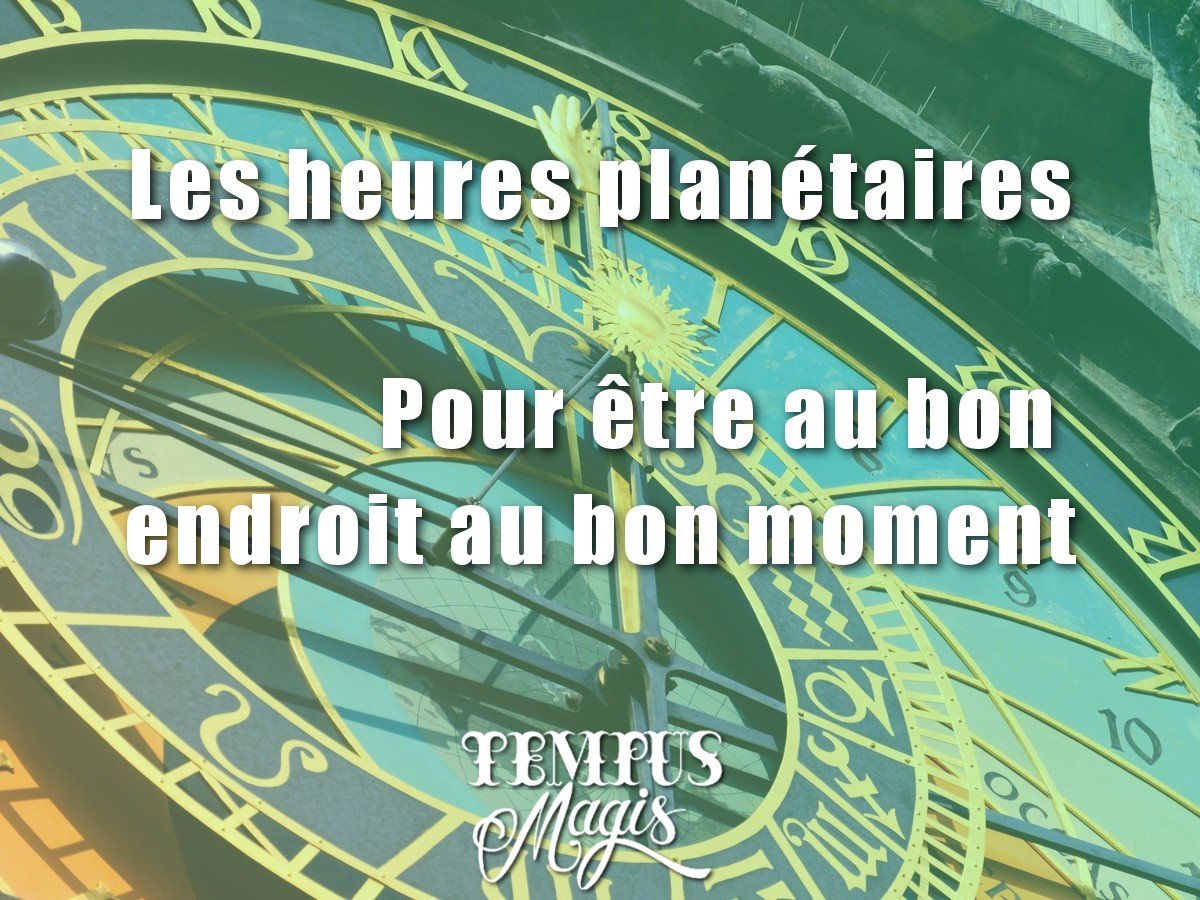 Calendriers et agendas astrologiques avec les heures planétaires