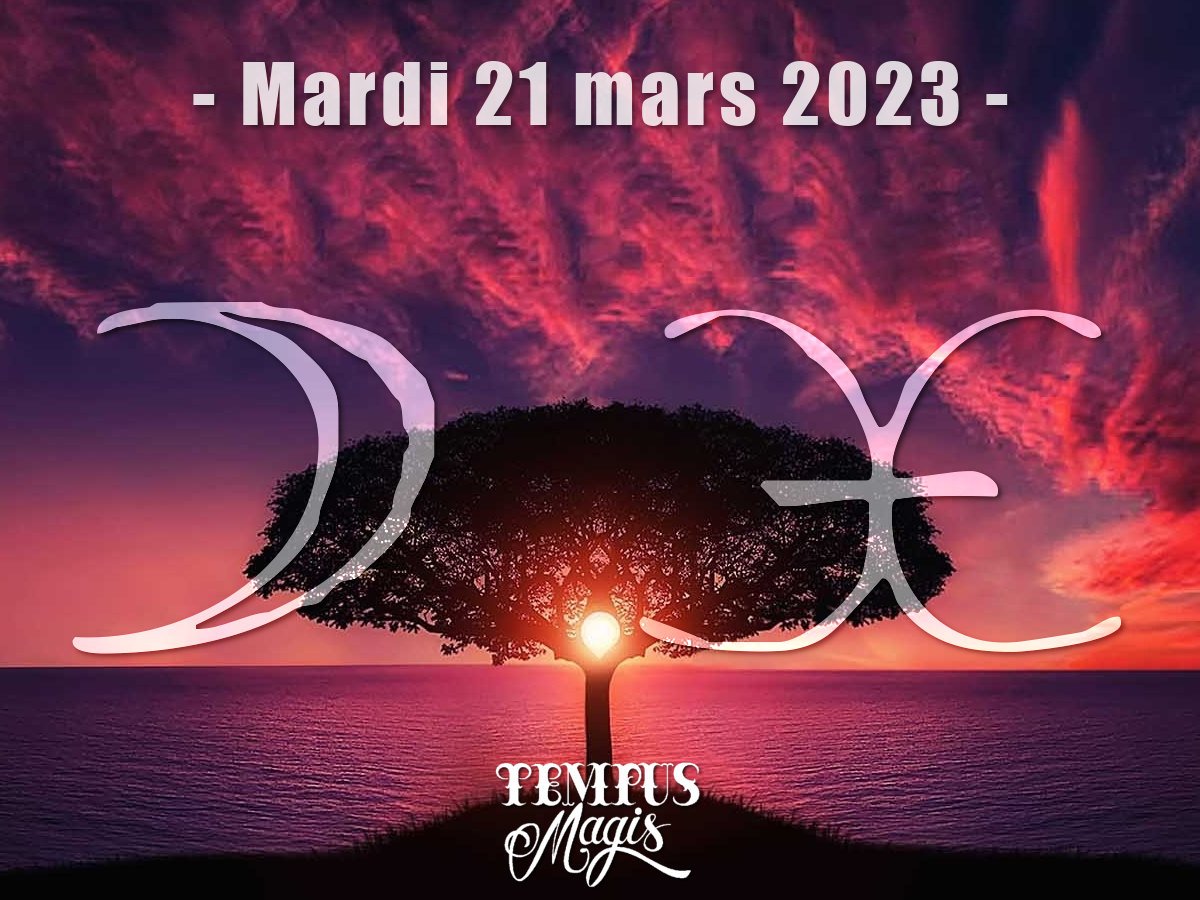 Astrologie sidérale : Lune en Poissons mars 2023