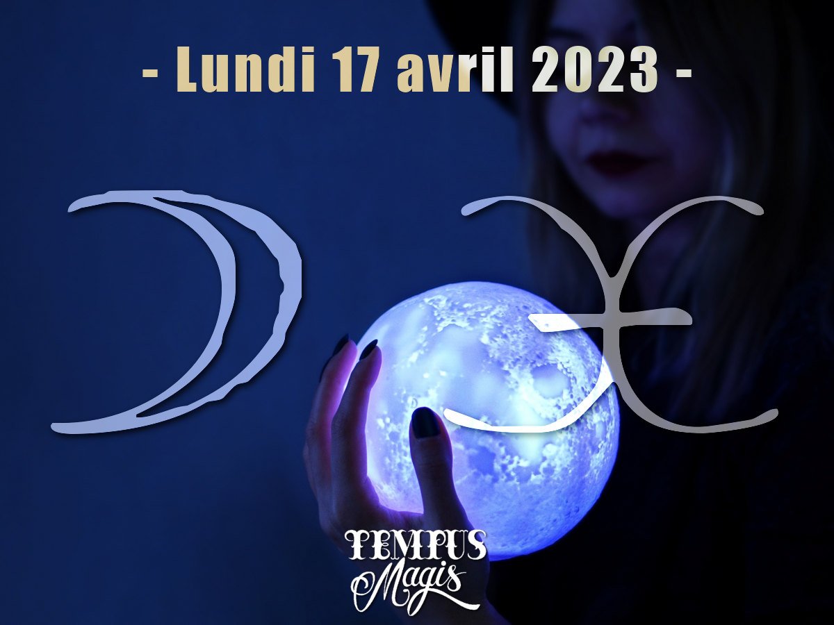 Astrologie sidérale : Lune en Poissons avril 2023