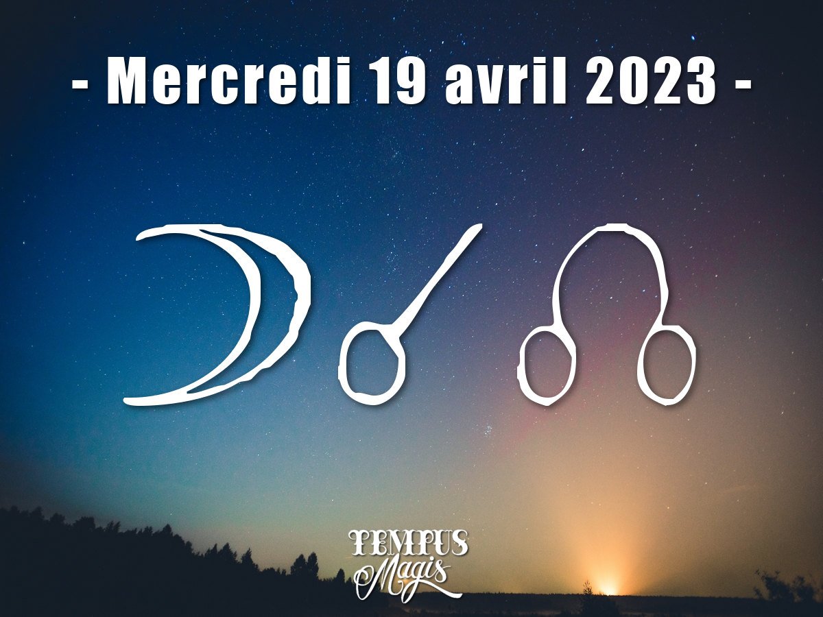 Conjonction Lune / Noeud lunaire Nord avril 2023