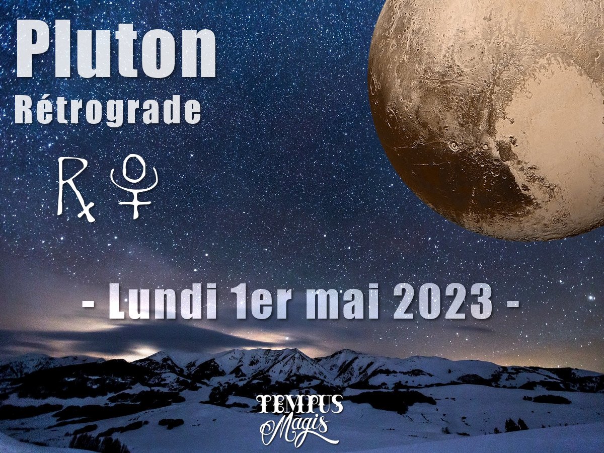 Pluton rétrograde 2023