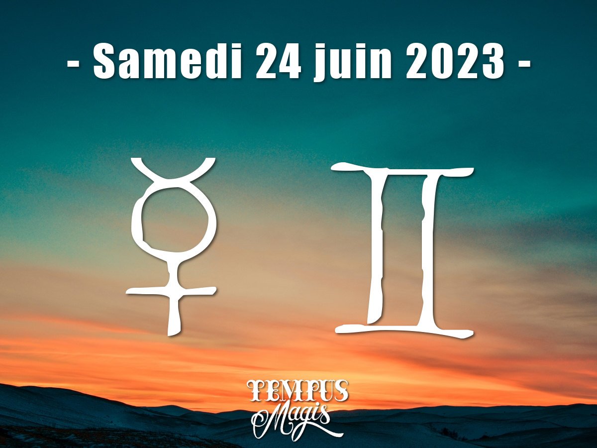 Astrologie sidérale : Mercure en Gemeaux 2023