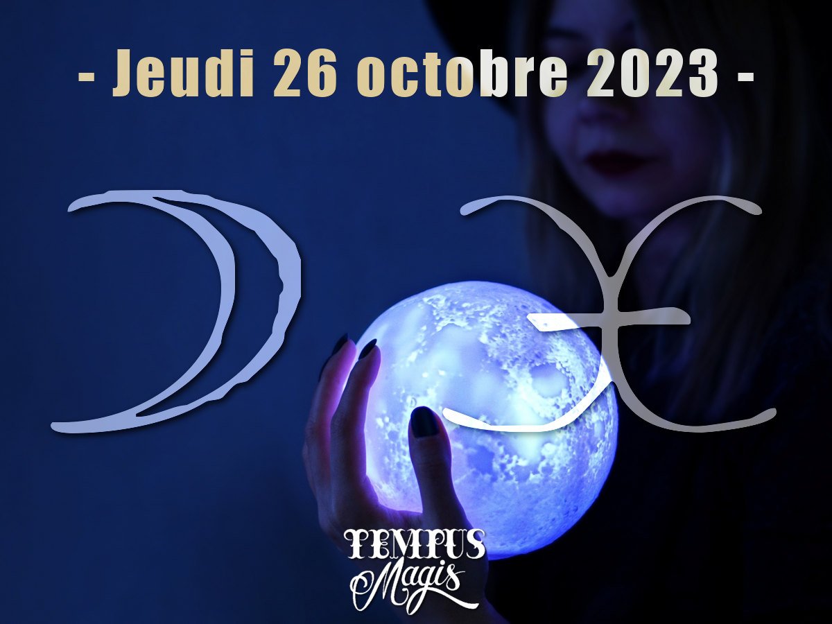 Astrologie sidérale : Lune en Poissons octobre 2023