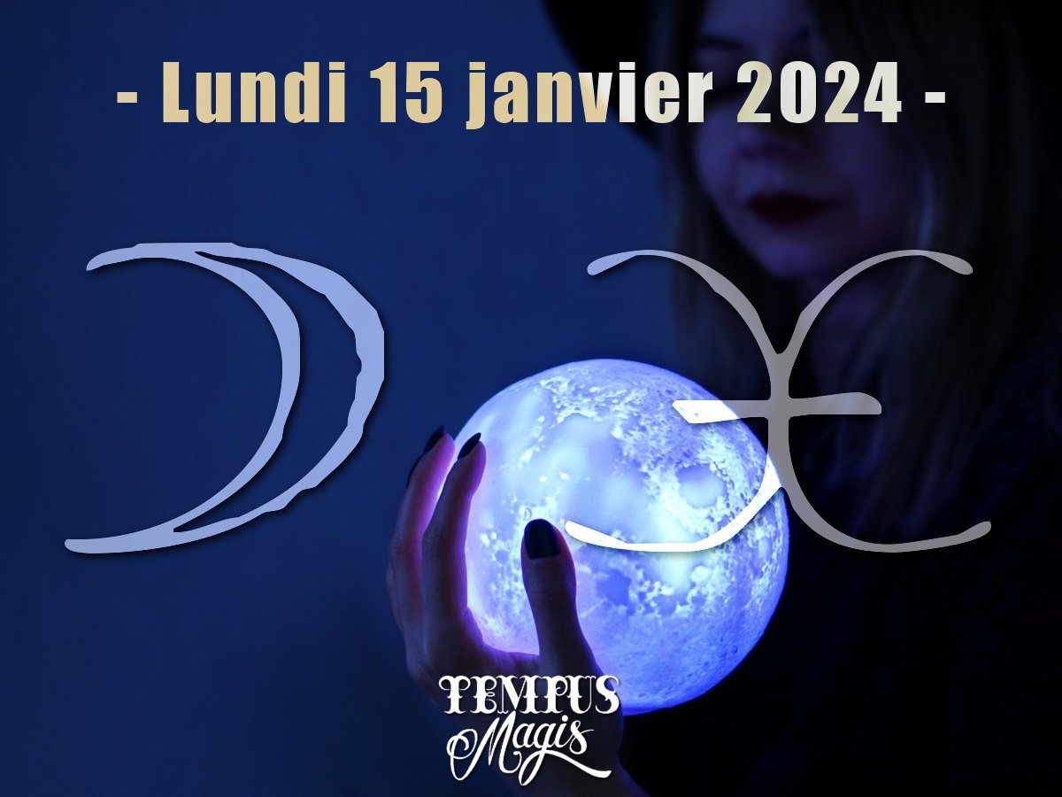 Astrologie sidérale : Lune en Poissons janvier 2024
