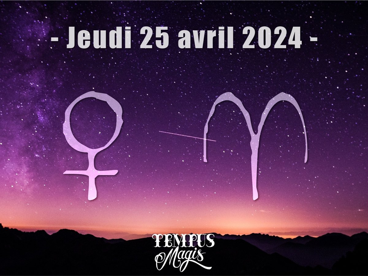 Astrologie sidérale : Vénus en Bélier 2024