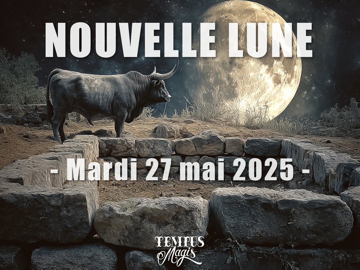 Nouvelle Lune en Taureau mai 2025