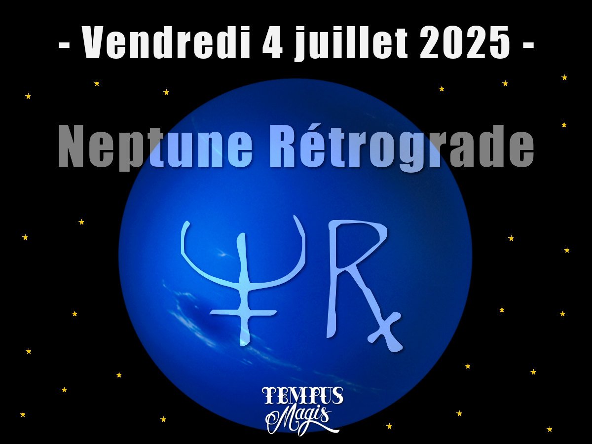 Neptune rétrograde 2025