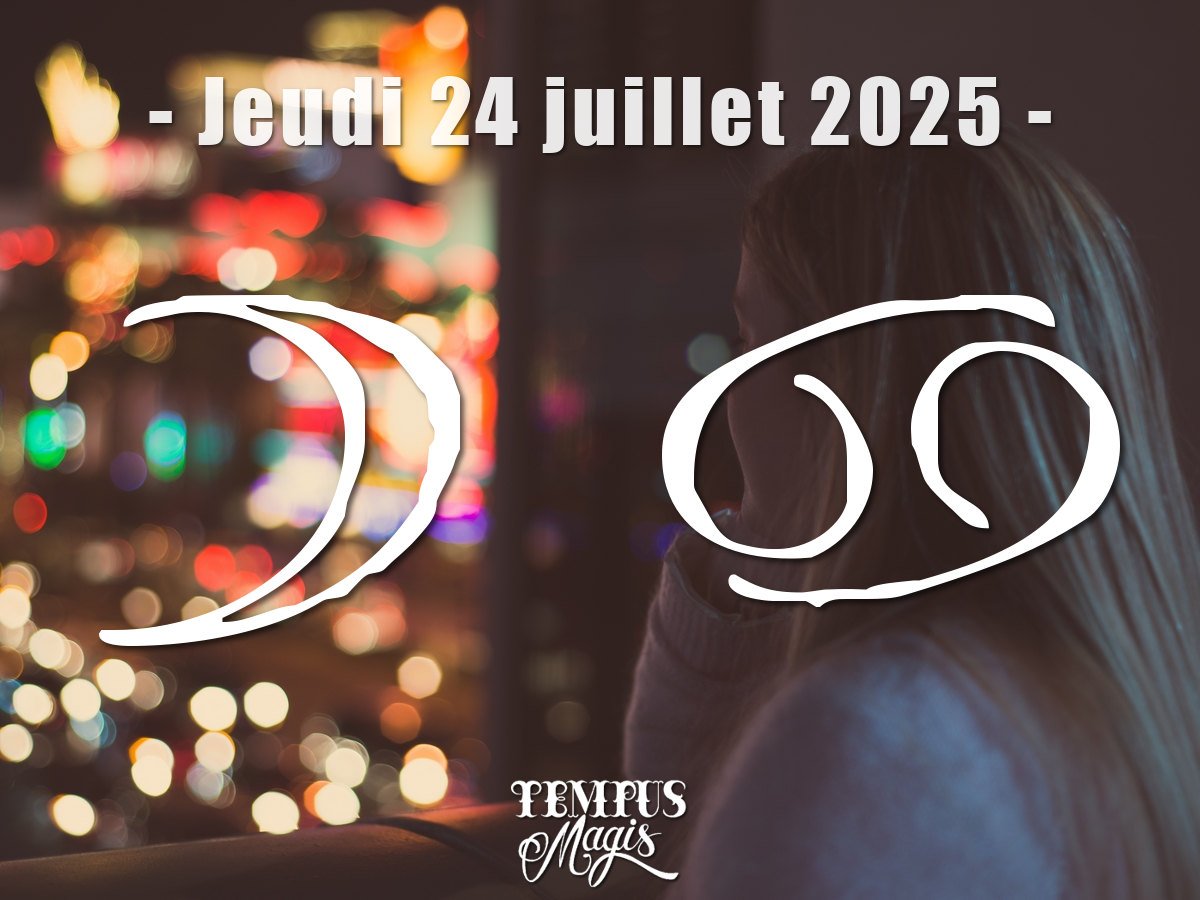 Astrologie sidérale : Lune en Cancer juillet 2025