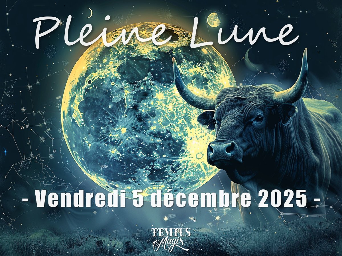 Pleine Lune - Vendredi 5 décembre 2025