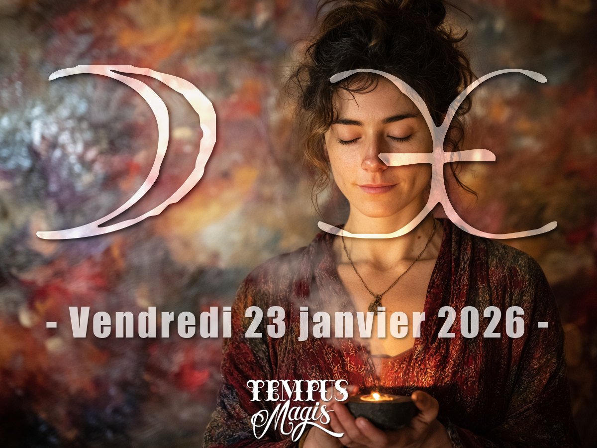 Astrologie sidérale : Lune en Poissons (23/01/2026)