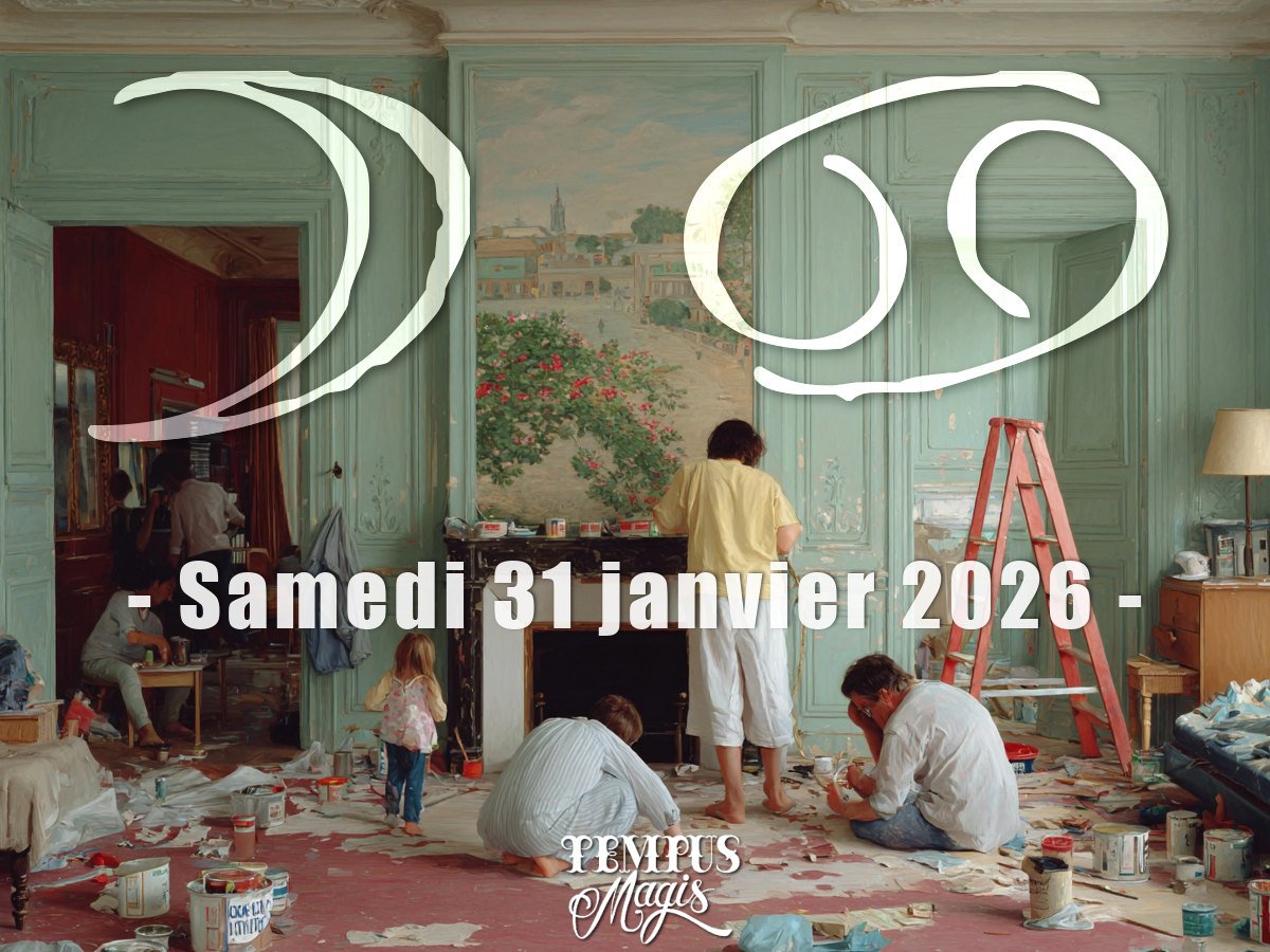 Astrologie sidérale : Lune en Cancer (31/01/2026)