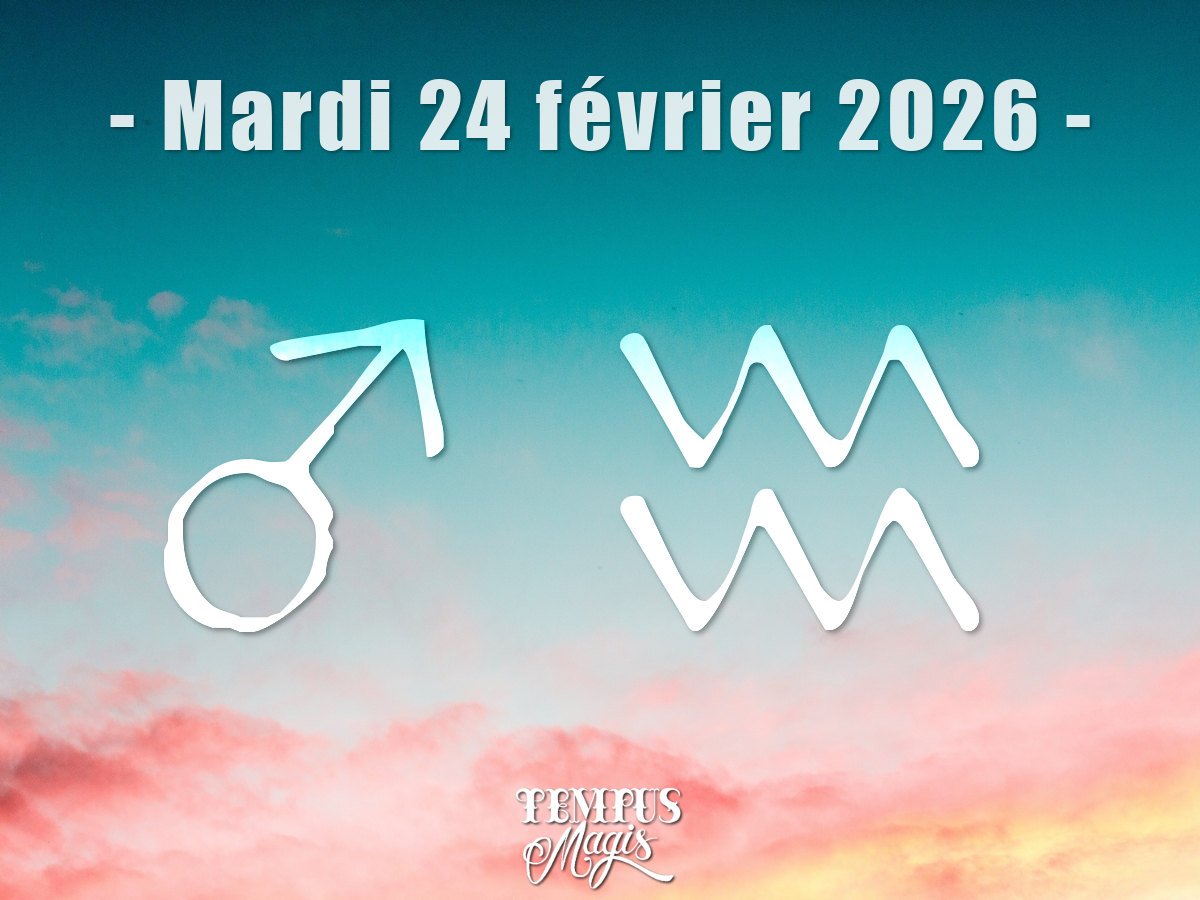 Astrologie sidérale : Mars en Verseau (24/02/2026)