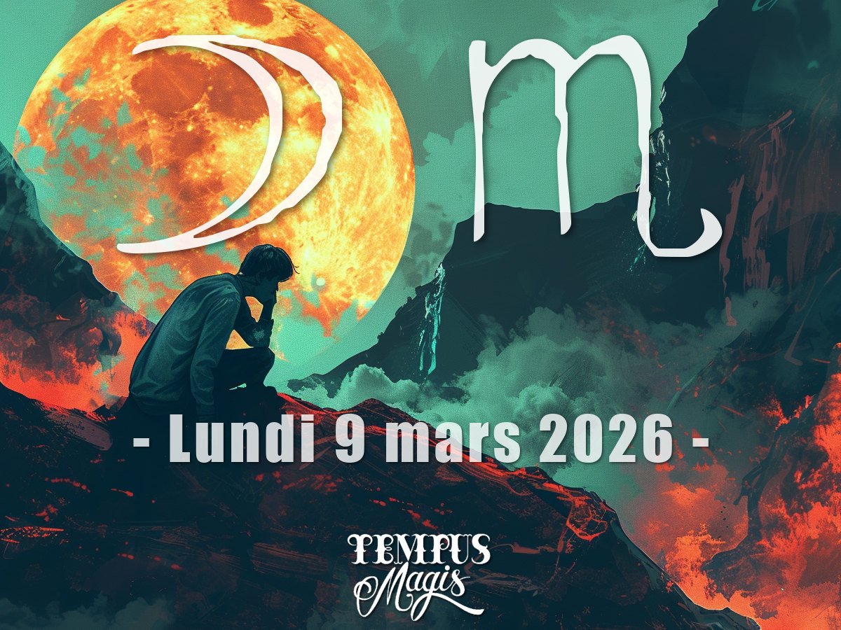 Astrologie sidérale : Lune en Scorpion (09/03/2026)