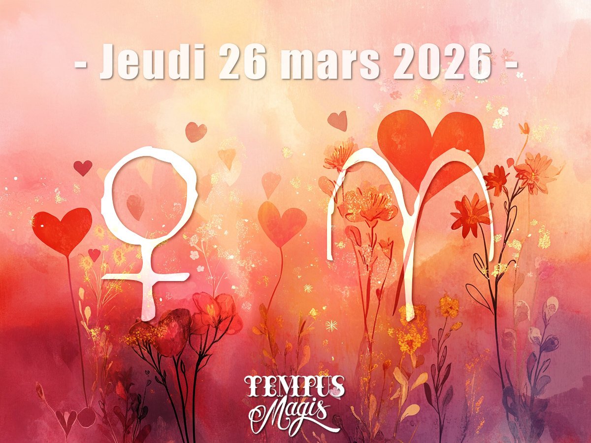 Zodiaque sidéral Vénus en Bélier mars 2026