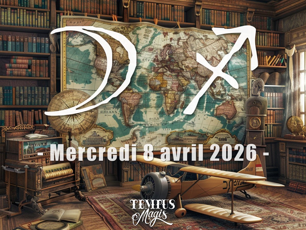 Astrologie sidérale : Lune en Sagittaire (08/04/2026)