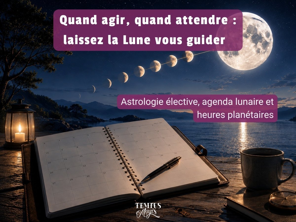Choisir le meilleur moment pour agir grâce à la Lune