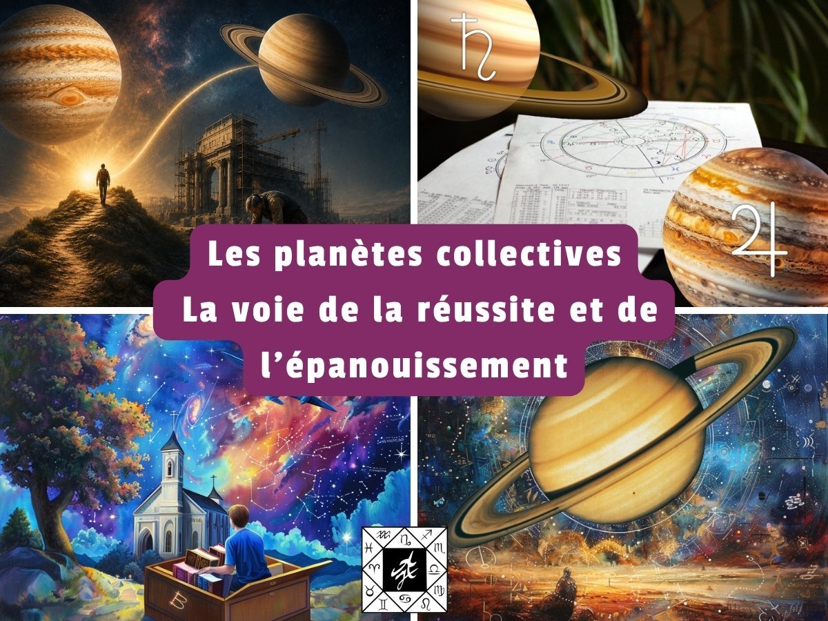 Les planètes collectives dans le thème astral (Jupiter et Saturne)