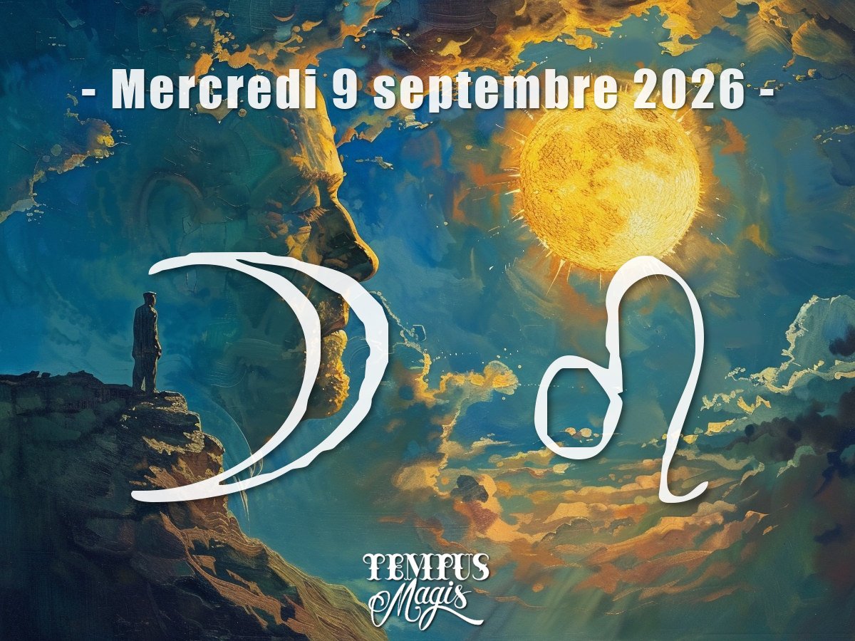 Lune en Lion mercredi 9 septembre 2026