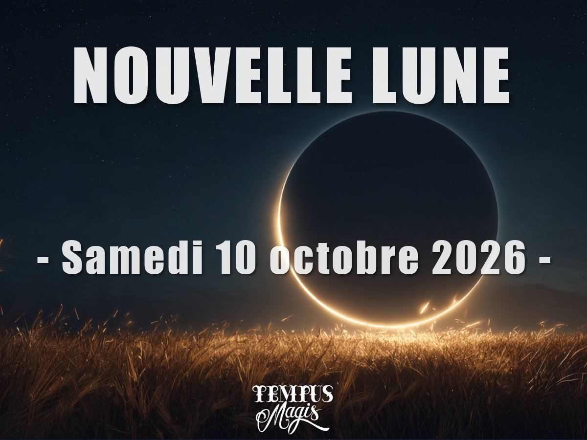Nouvelle Lune - Samedi 10 octobre 2026