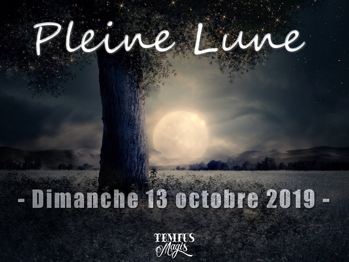 Astrologie sidérale : Pleine Lune octobre 2019