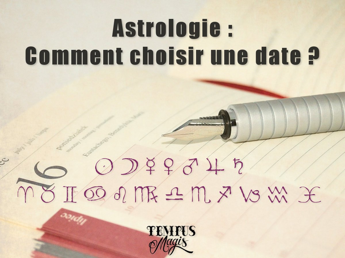 Comment choisir une date avec l'astrologie