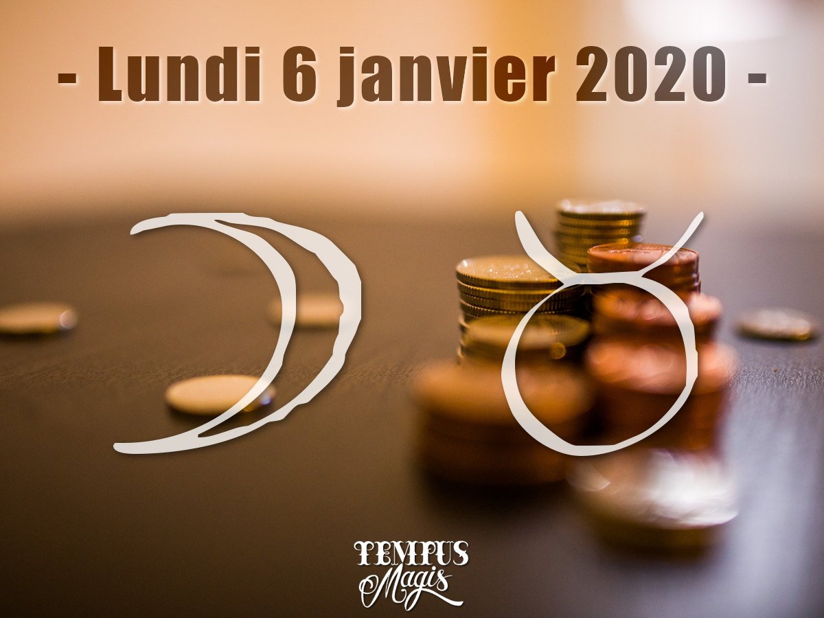 Astrologie sidérale : Lune en Taureau janvier 2020