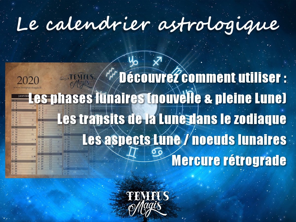 Calendrier lunaire 2020