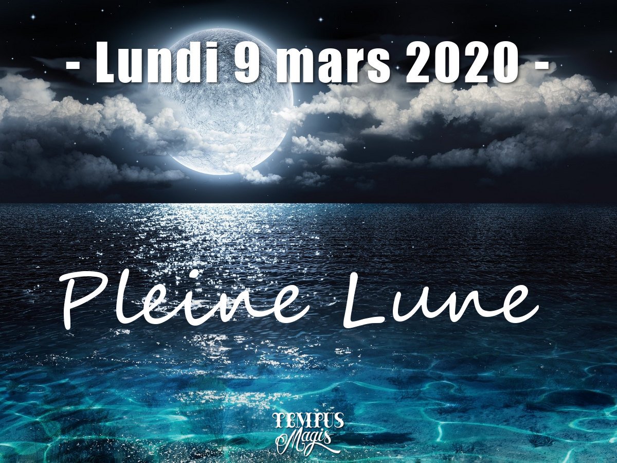 Pleine lune - Super Lune mars 2020