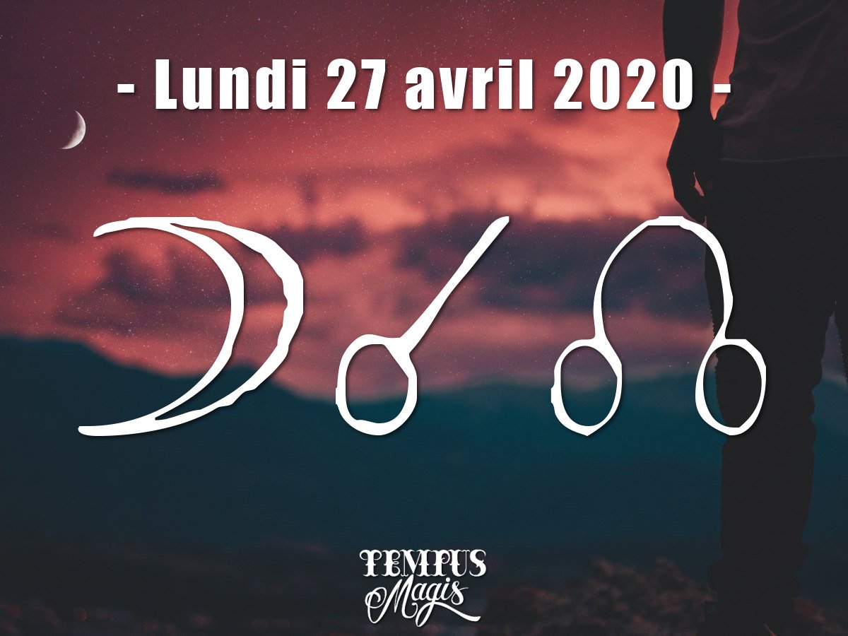 Conjonction Lune / Noeud lunaire Nord avril 2020