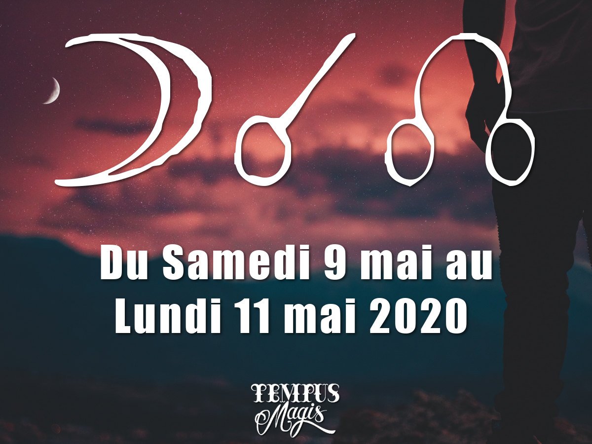 Conjonction Lune / Noeud lunaire Sud mai 2020