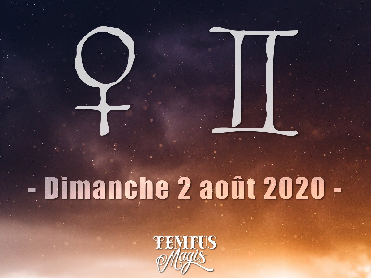 Vénus en Gémeaux année 2020