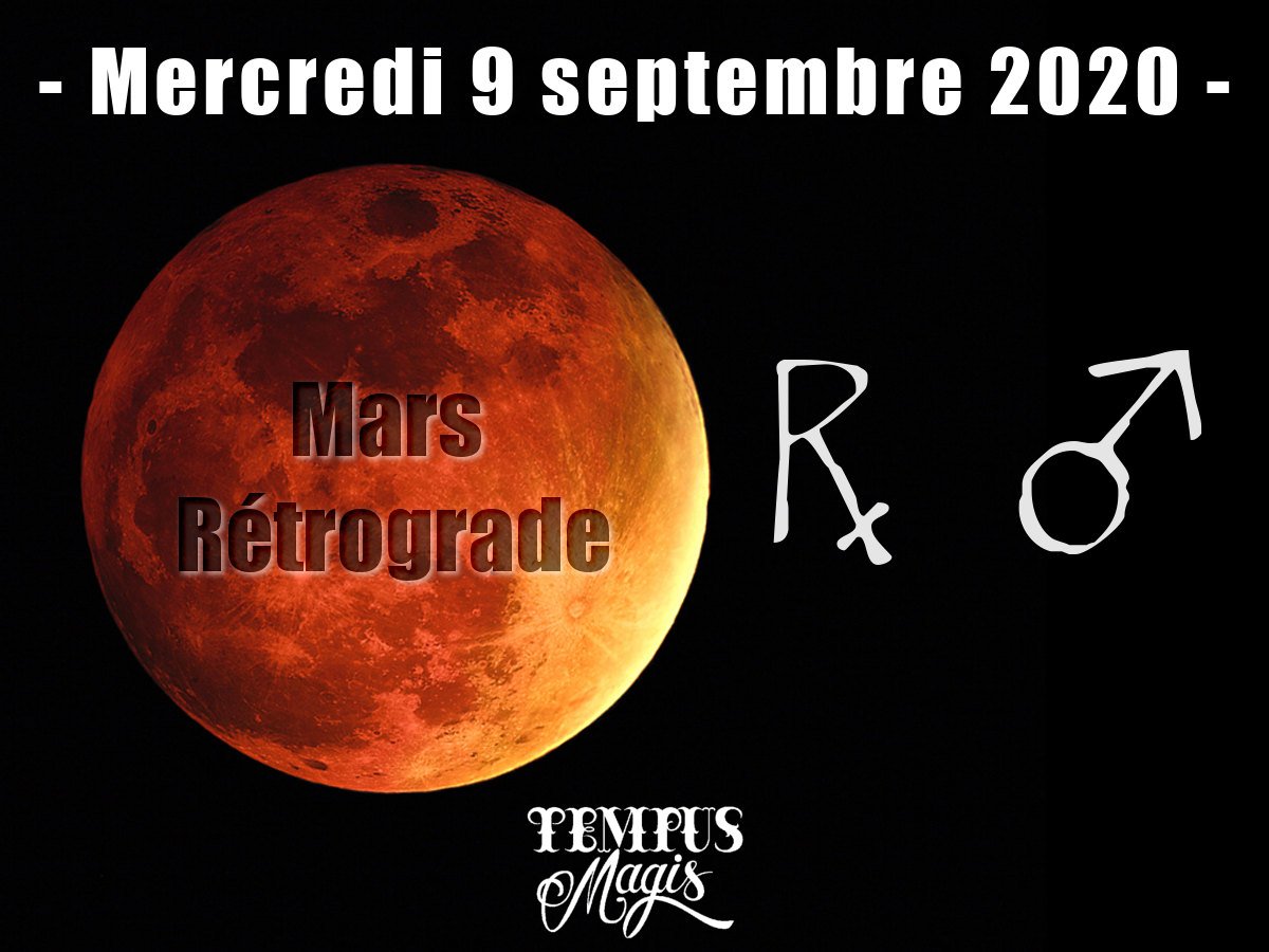 Mars rétrograde 2020