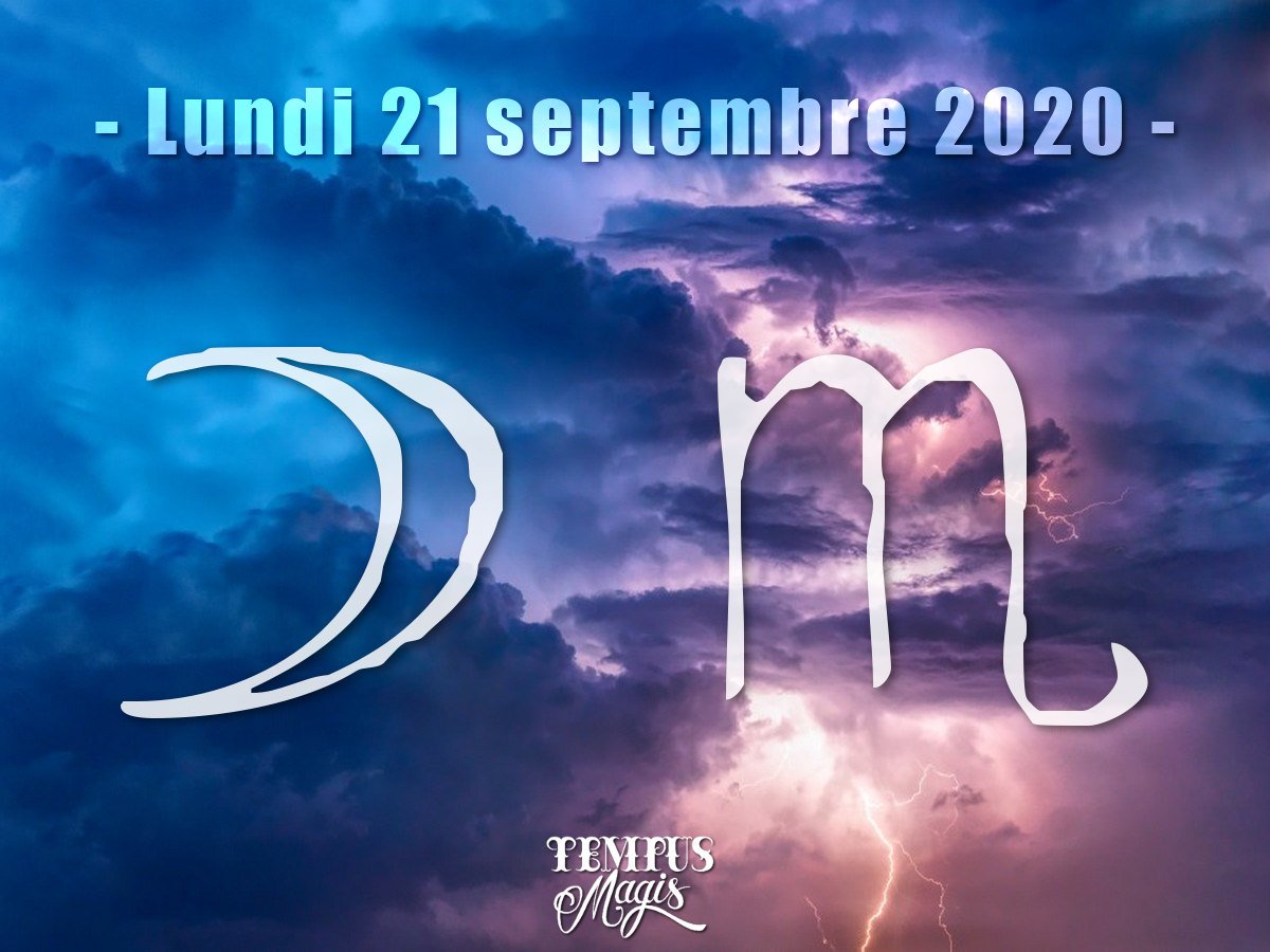 Astrologie du jour : Lune en Scorpion septembre 2020